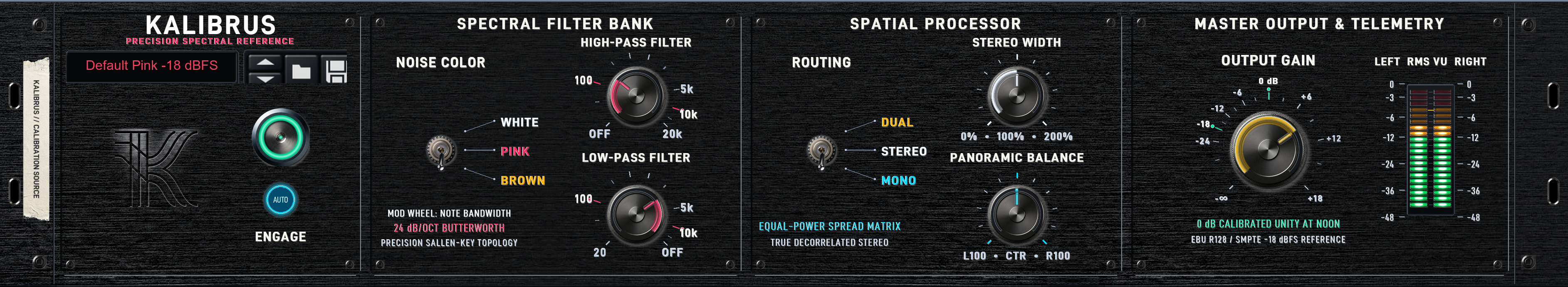 Kalibrus Front Panel HD Render